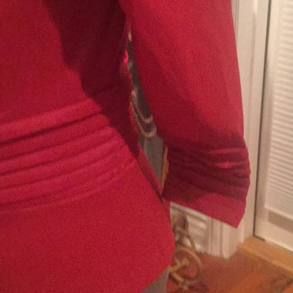 Tadashi collection 10 dressy top with bow nice! - Picture 5 of 7